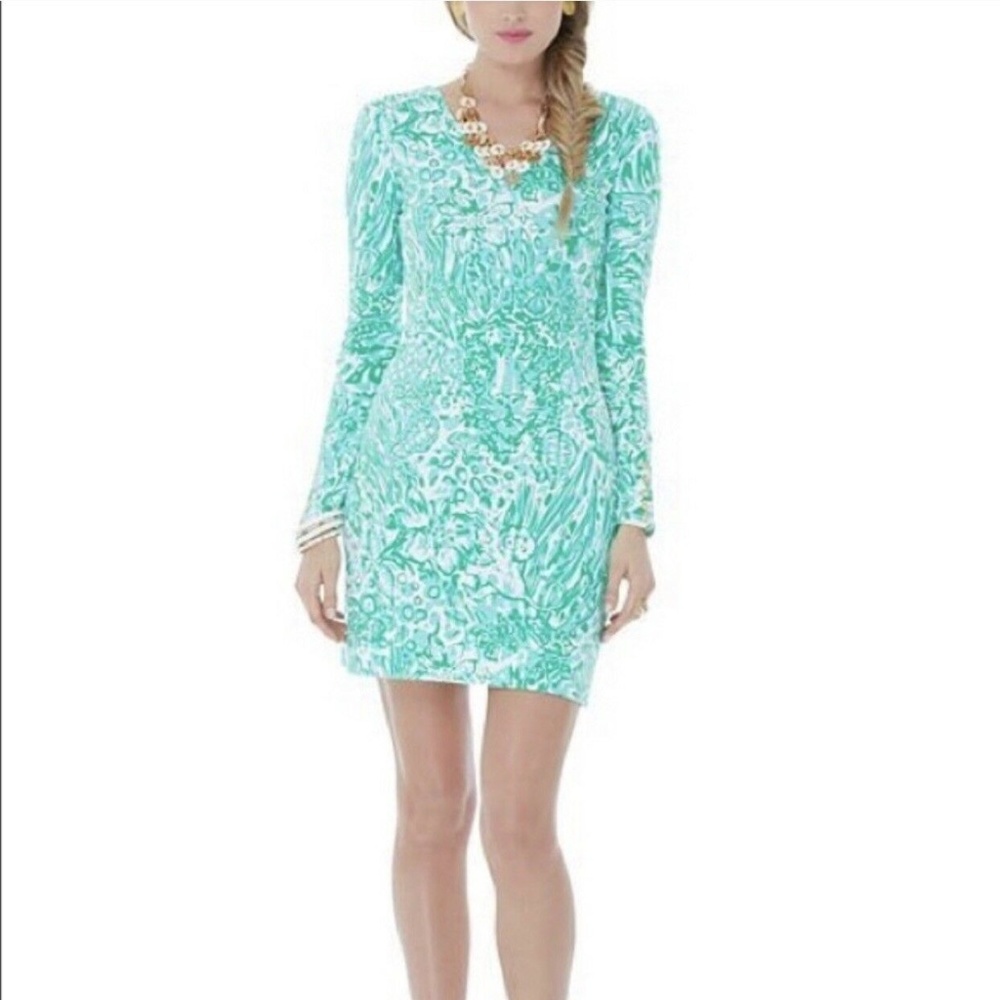 Lilly Pulitzer Cotton Long Sleeved Dress